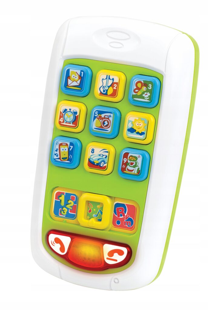 DUMEL RYMUJĄCY SMARTFON TELEFON MÓWI PO POLSKU 12M+