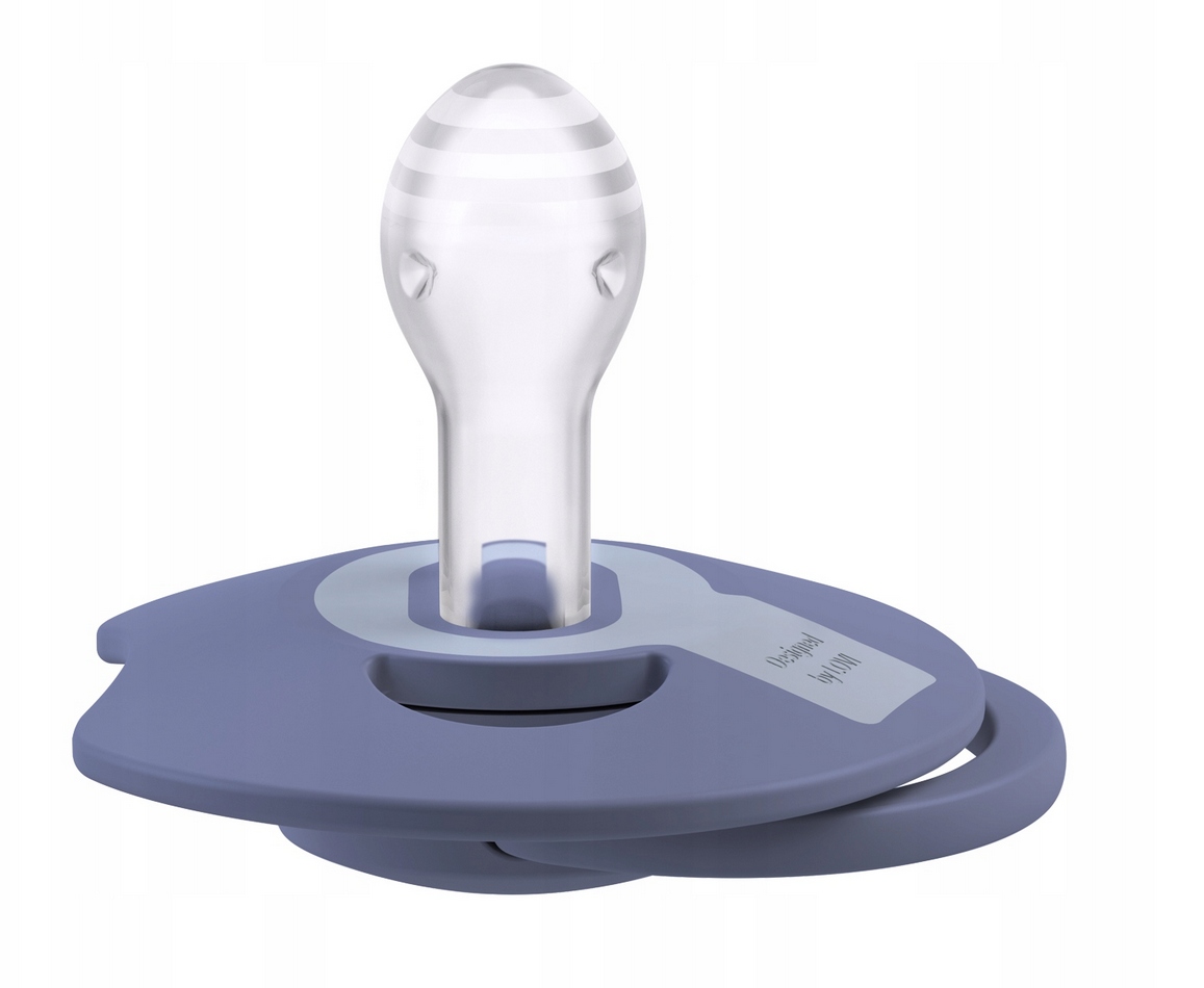 LOVI SMOCZEK USPOKAJAJĄCY DYNAMICZNY SILIKONOWY PRIME W ETUI 0-6M BLUE