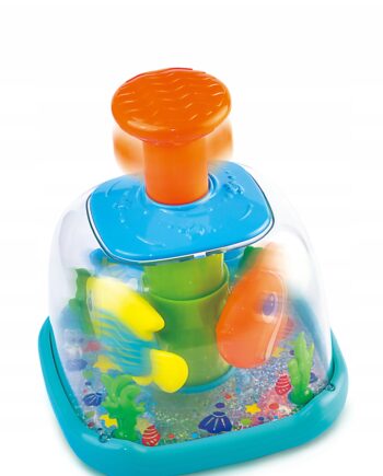 DUMEL WIRUJĄCY BĄCZEK AKWARIUM KRĘCĄCE SIĘ RYBKI 6M+