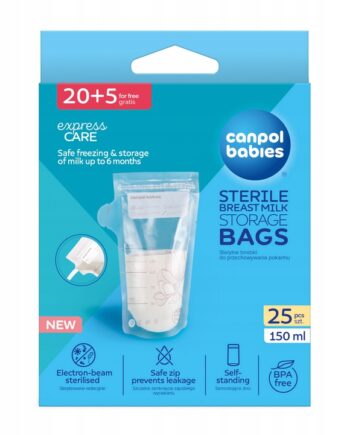 CANPOL TOREBKI WORECZKI NA POKARM MLEKO 70/001