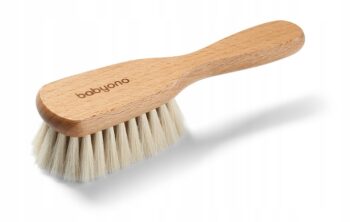 Babyono SZCZOTKA Z NATURALNEGO KOZIEGO WŁOSIA