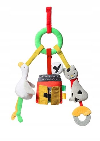 BABYONO ZABAWKA ZAWIESZKA DO WÓZKA FOTELIKA ON THE FARM