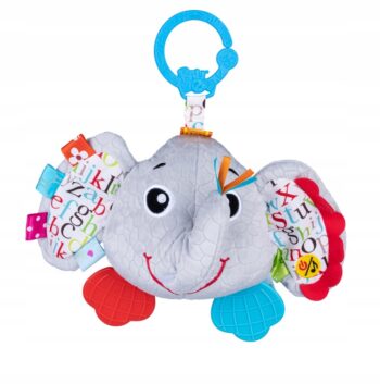 BALIBAZOO ZAWIESZKA GRYZAK MUZYCZNY SŁOŃ Z LUSTERKIEM