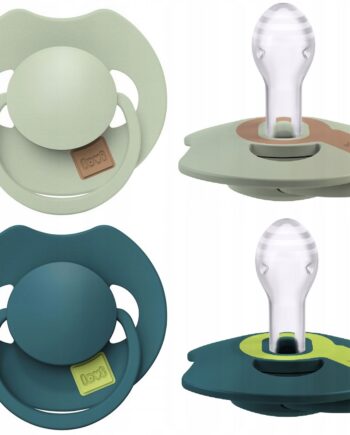 LOVI SMOCZEK DYNAMICZNY SILIKON PRIME W ETUI 6-18M PISTACHIO GREEN 2 SZTUKI