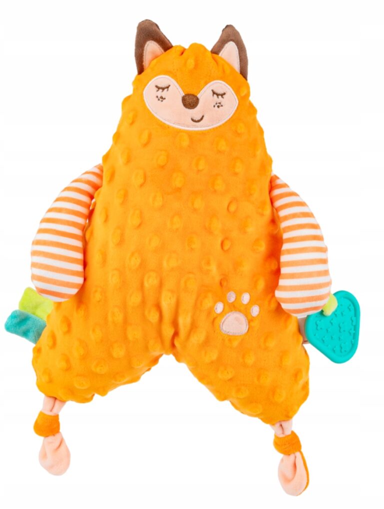 BALIBAZOO PRZYTULANKA LISEK PODUSZKA + GRYZAK 0M+