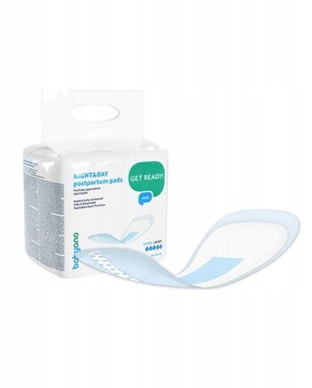 BABYONO PODKŁADY POPORODOWE DLA MAMY NIGHT & DAY ODDYCHAJĄCE 10 SZT