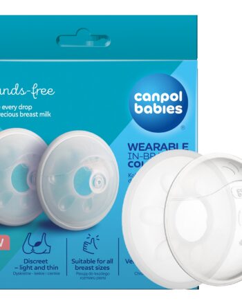 CANPOL MUSZLE LAKTACYJNE KOLEKTOR MLEKA 2 SZTUKI