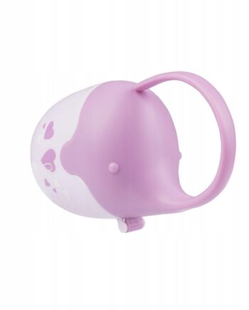 Babyono Pojemnik na smoczek Słonik różowy