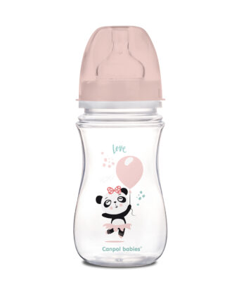 CANPOL Butelka szeroka antyk. 240ml EXOTIC 35/221