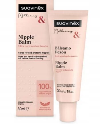 SUAVINEX BALSAM LANOLINA DO BRODAWEK SUTKOWYCH 30ML DLA MAM KARMIĄCYCH