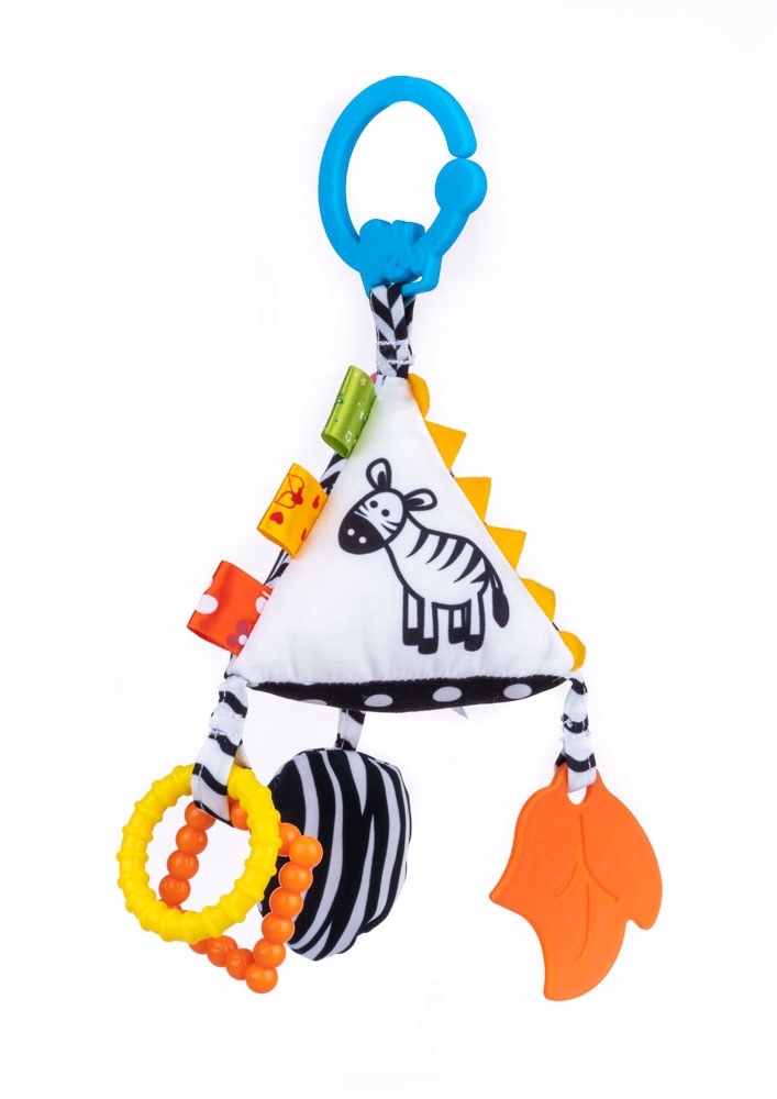 BALIBAZOO ZAWIESZKA PIRAMIDKA SENSORY KONTRASTOWE WZORY 0M+