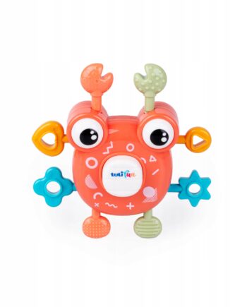 TULIFUN ZABAWKA SENSORYCZNA TERKOCZĄCY KRABIK PRZECIĄGANIE