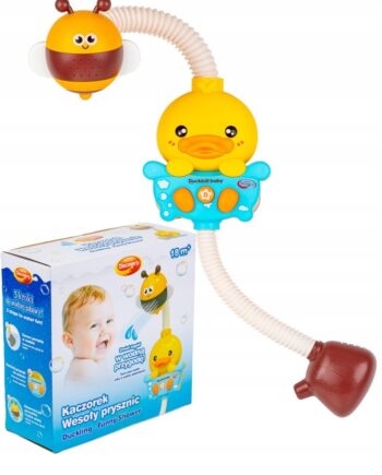 DUMEL ZABAWKA DO KĄPIELI KACZOREK WESOŁY PRYSZNIC NA PRZYSSAWKI