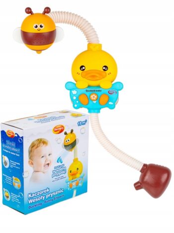 DUMEL ZABAWKA DO KĄPIELI KACZOREK WESOŁY PRYSZNIC NA PRZYSSAWKI