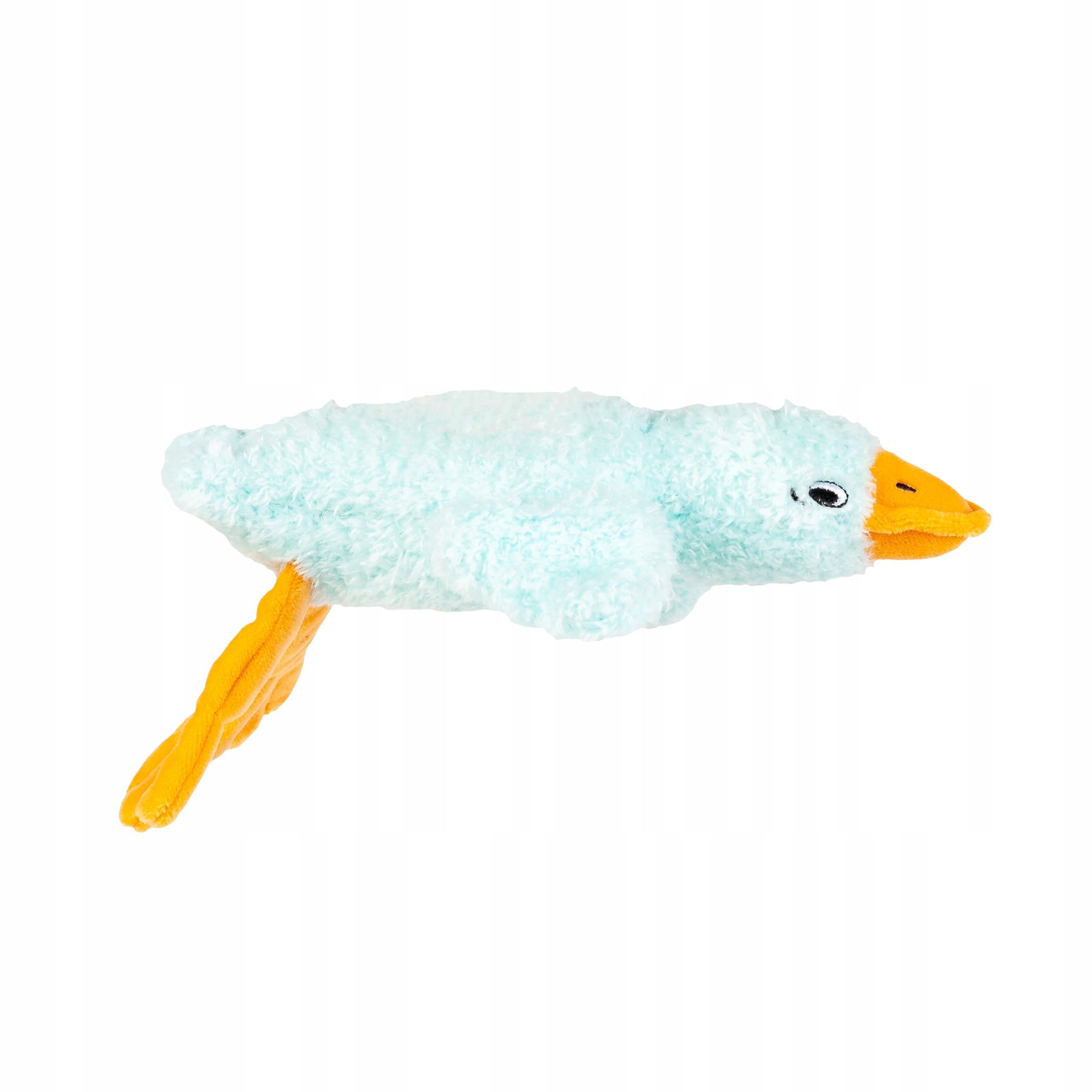 BALIBAZOO SENSORYCZNA GĘŚ BŁĘKITNA MIĘKKA WYPEŁNIONA KULKAMI 0M+