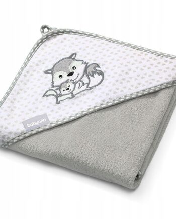 BabyOno Okrycie kąpielowe Bamboo 100X100 Szare
