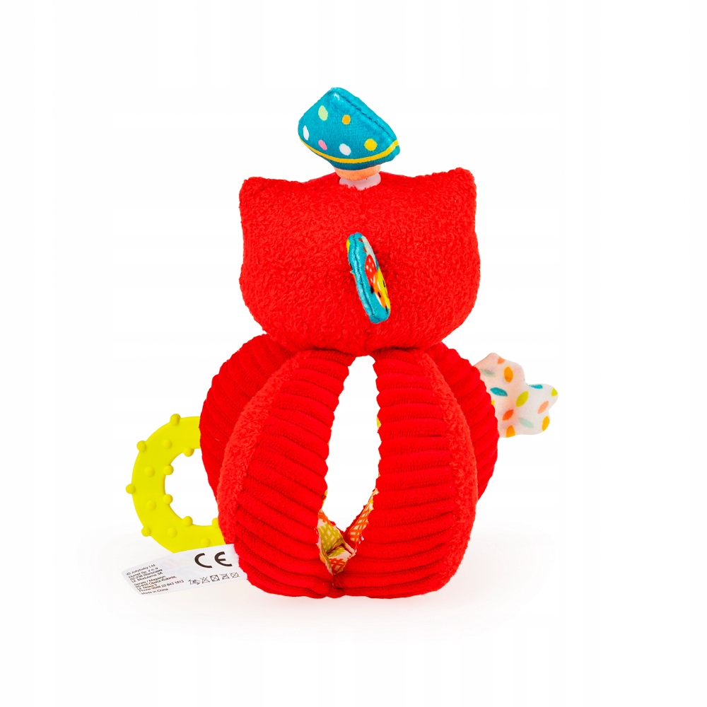 JOLLY BABY ZAKRĘCONA SOWA PLUSZAK SENSORYCZNY 0M+