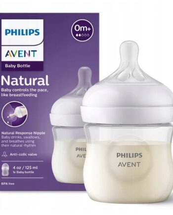AVENT BUTELKA RESPONSYWNA NATURAL 125ML SCY900/01 0m+