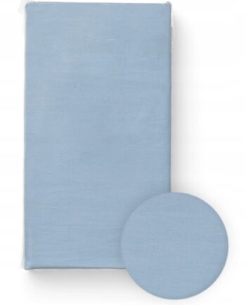 BOCIOLAND PRZEŚCIERADŁO JERSEY 60X120 Z GUMKĄ NIEB