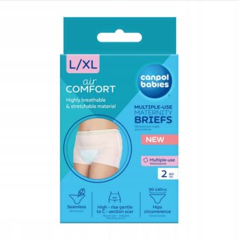 Canpol Majtki Poporodowe Wielorazowe L/XL 2 szuki