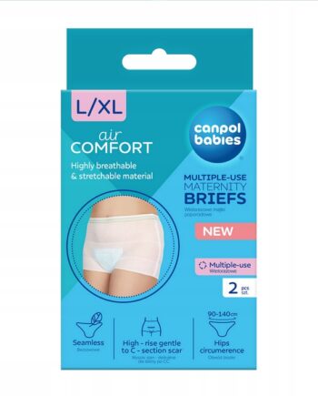 Canpol Majtki Poporodowe Wielorazowe L/XL 2 szuki