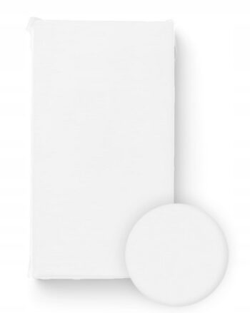 BOCIOLAND PRZEŚCIERADŁO JERSEY 60X120 Z GUMKĄ BIAŁ