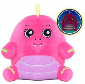 BABY DREAMS MASKOTKA DINOZAUR DANA DUŻA ŚWIECI W NOCY 30CM