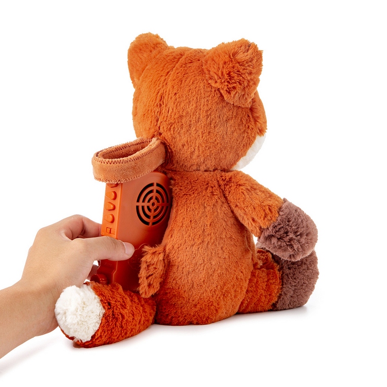 CLOUD B SZUMIĄCY LISEK Z POZYTYWKĄ FRANKIE THE FOX 4 SZUMY 4 MELODIE