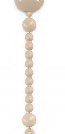 SUAVINEX KLIPS ZAWIESZKA DO SMOCZKA SILIKONOWA BEŻOWA