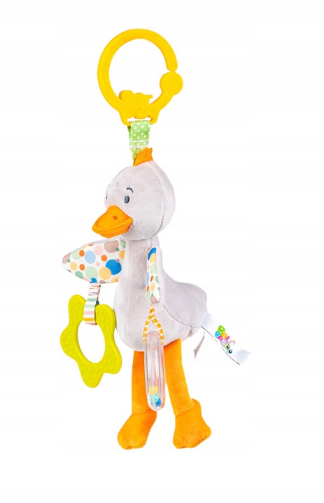 BALIBAZOO DUMEL ZAWIESZKA KACZKA GRYZAK GRZECHOTKA 0M+