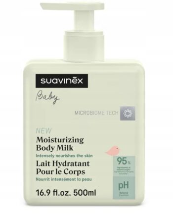 SUAVINEX NAWILŻAJĄCE PIELĘGNUJĄCE NATURALNE MLECZKO DO CIAŁA 500 ML