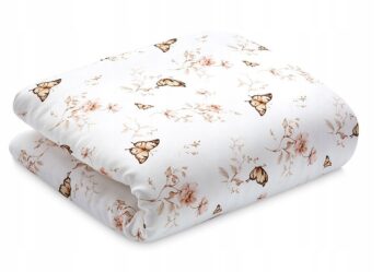 YOSOY KOŁDRA KOŁDERKA BAMBUSOWA 75X100CM BUTTERFLIES