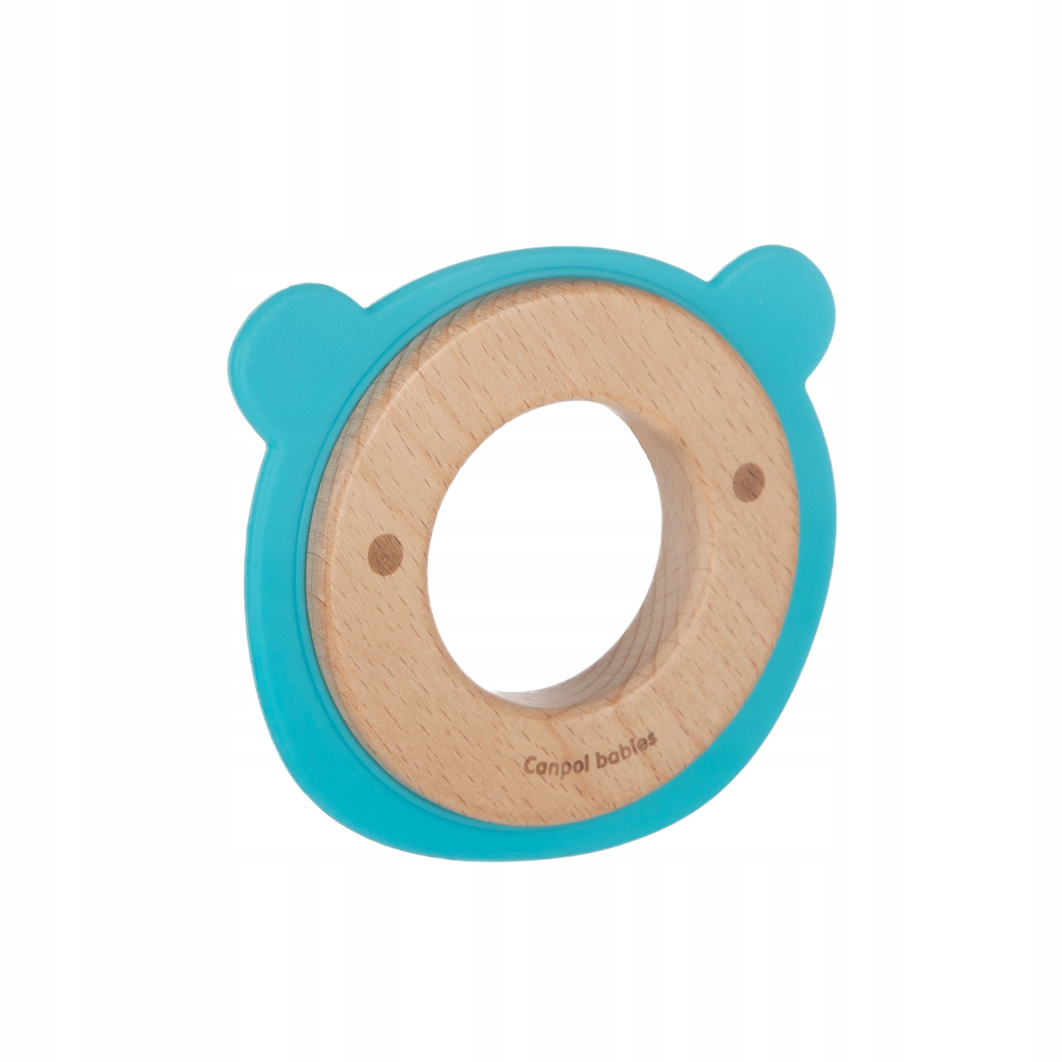 CANPOL GRYZAK DREWNIANO-SILIKONOWY MIŚ 80/304