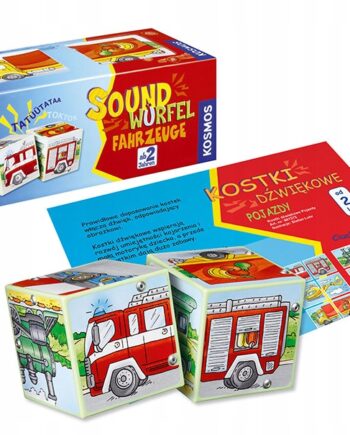KOSTKI DŹWIĘKOWE POJAZDY ODGŁOSY RÓŻNYCH POJAZDÓW