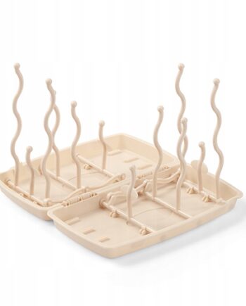 BABYONO UNIWERSALNA SUSZARKA DO BUTELEK I SMOCZKÓW SKŁADANA BEŻOWA