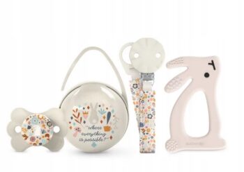 SUAVINEX ZESTAW PODARUNKOWY WONDERLAND IDELANY NA PREZENT SZARY