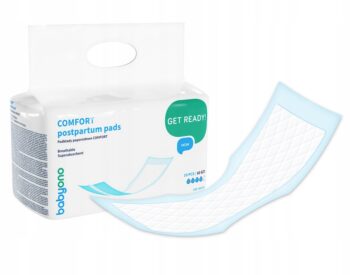 BABYONO PODKŁADY POPORODOWE DLA MAMY COMFORT ODDYCHAJĄCE 10 SZT