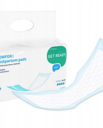 BABYONO PODKŁADY POPORODOWE DLA MAMY COMFORT ODDYCHAJĄCE 10 SZT