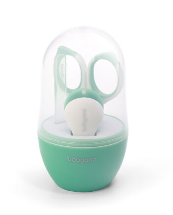 BABYONO Zestaw pielęgnacyjny do paznokci mięta