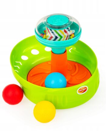 DUMEL ZABAWKA PIŁECZKOWY BĄCZEK MELODIE ŚWIATŁA 6M+