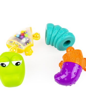 DUMEL KROKODYL SKŁADACZEK ZABAWKA SENSORYCZNA 6M+