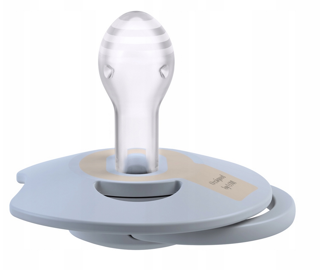 LOVI SMOCZEK DYNAMICZNY SILIKON PRIME W ETUI 18M+ BABY BLUE/BLUE 2 SZTUKI