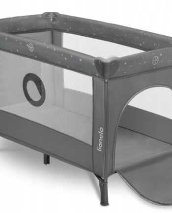 LIONELO ŁÓŻECZKO TURYSTYCZNE Z PODWIESZANĄ PODŁOGĄ + MATERAC STEFI PLUS