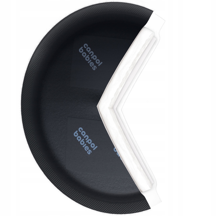 CANPOL ODDYCHAJĄCE ULTRACHŁONNE WKŁADKI LAKTACYJNE 3D 60SZT CZARNE