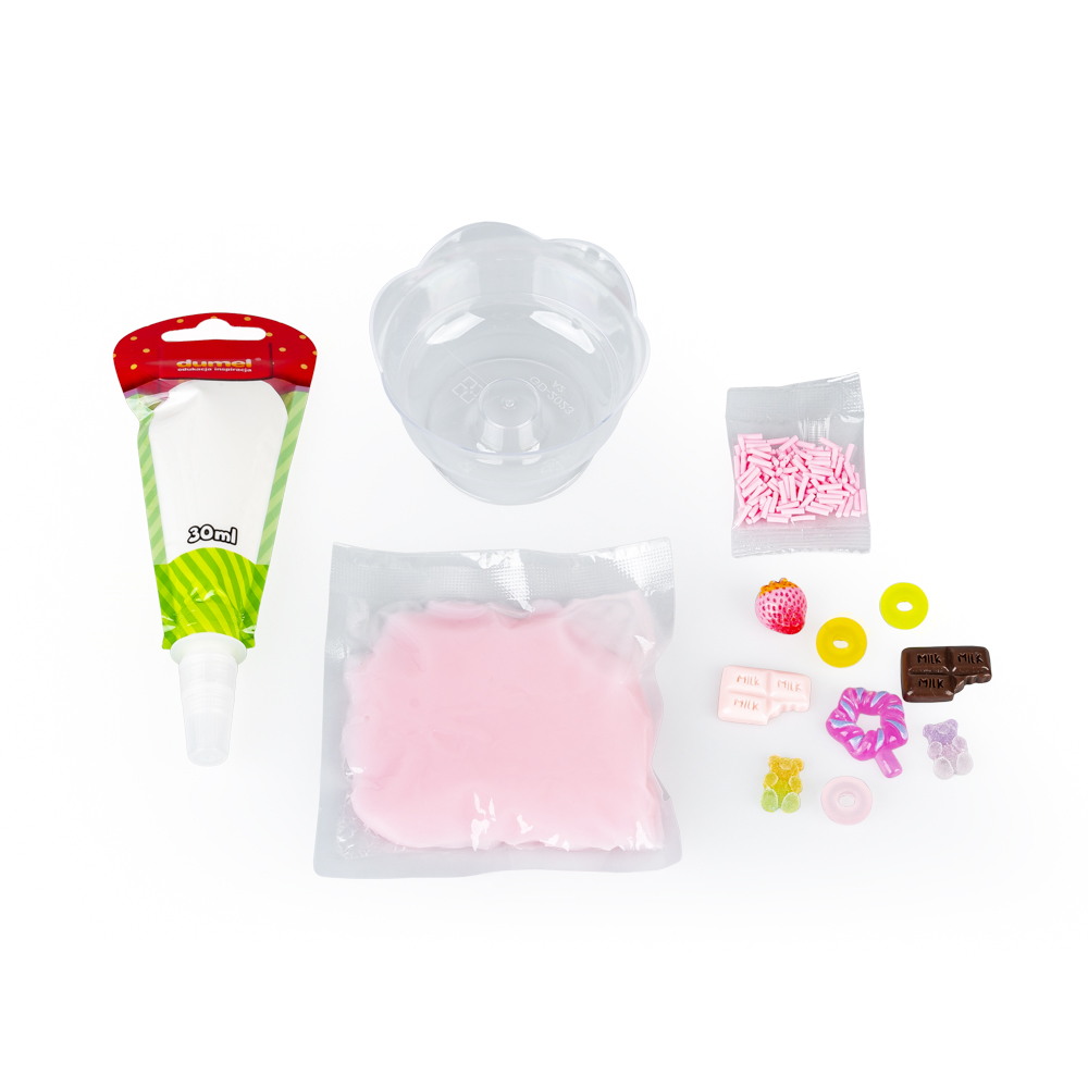 DUMEL ZESTAW KREATYWNY ZABAWKOWE DEKOROWANIE DESER Z KREMEM
