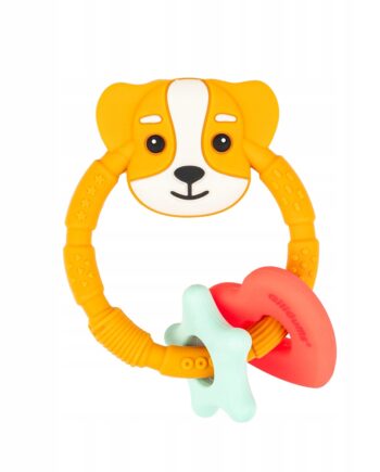 GiliGums GRYZAK PIERŚCIEŃ PIESEK RUCHOME ELEMENTY 3M+