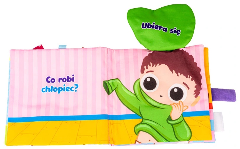 JOLLY BABY KSIĄŻECZKA CO ROBI CHŁOPIEC?