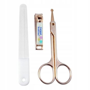 CANPOL ZESTAW DO PAZNOKCI NOŻYCZKI CĄŻKI PILNICZEK