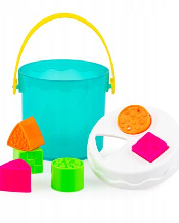 TULIFUN SORTER KSZTAŁTÓW UKŁADANKA WIADERKO DO SORTOWANIA KSZTAŁTÓW 12M+