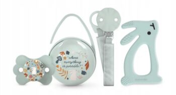 SUAVINEX ZESTAW PODARUNKOWY WONDERLAND IDELANY NA PREZENT NIEBIESKI